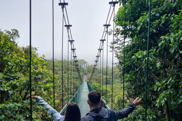 Customers Having a Great Time at Selvatura Park Monteverde Costa Rica